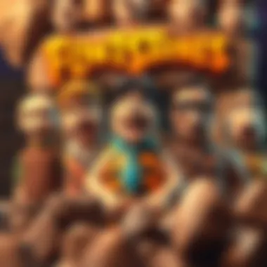 Bedrock Characters An illustration showcasing the unique characters from Bedrock featured in the game