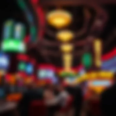 Dynamic betting atmosphere in Las Vegas