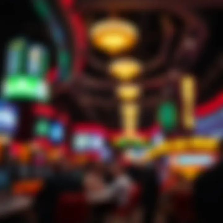 Dynamic betting atmosphere in Las Vegas