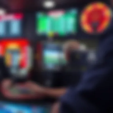 Technological Innovations in Betting Diagram showing technological advancements in sports betting