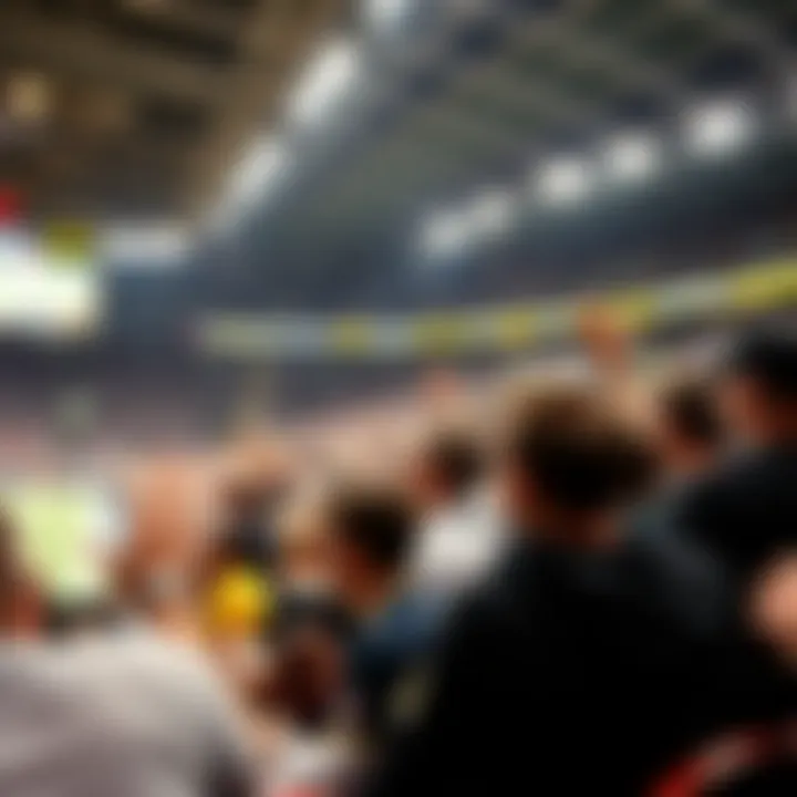 Thriving Sports Culture in Colorado A dynamic sports event with fans cheering