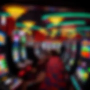 Exciting Gaming Experience at The Quad Vibrant gaming floor filled with various slot machines