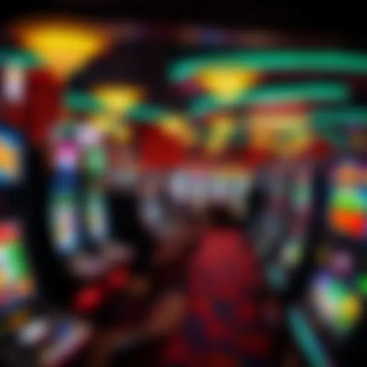 Exciting Gaming Experience at The Quad Vibrant gaming floor filled with various slot machines