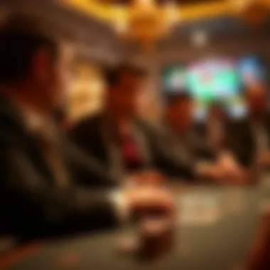 Illustrative depiction of the synergy between betting and poker