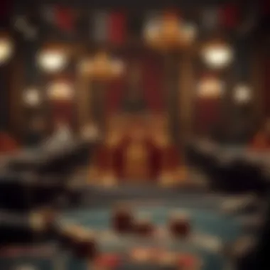 Historical backdrop showcasing the evolution of tournament gaming