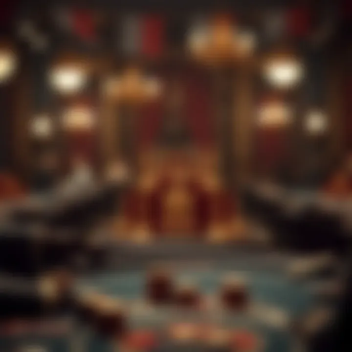 Historical backdrop showcasing the evolution of tournament gaming