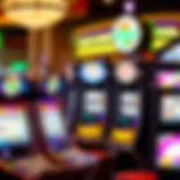 A vibrant display of Tulalip Casino slots