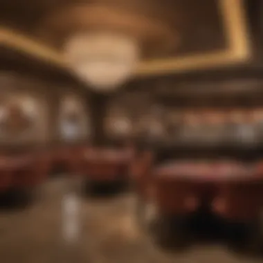 Culinary Delights at Borgata Elegant dining area featuring a diverse menu