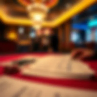 A close-up of casino credit applications on a table