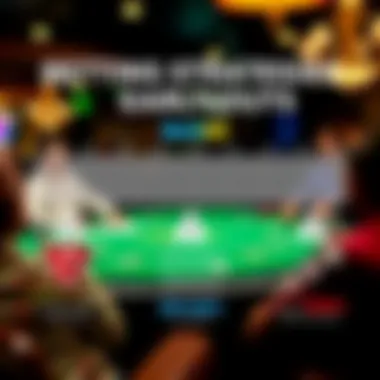 Infographic on betting strategies with early payouts