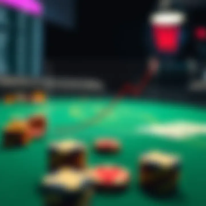 Graph illustrating risk minimization in betting