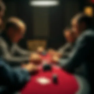 Players engaged in a strategic discussion over a game of Jailhouse Spades