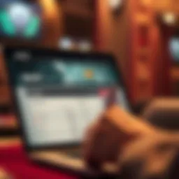 Skrill interface illustrating account features