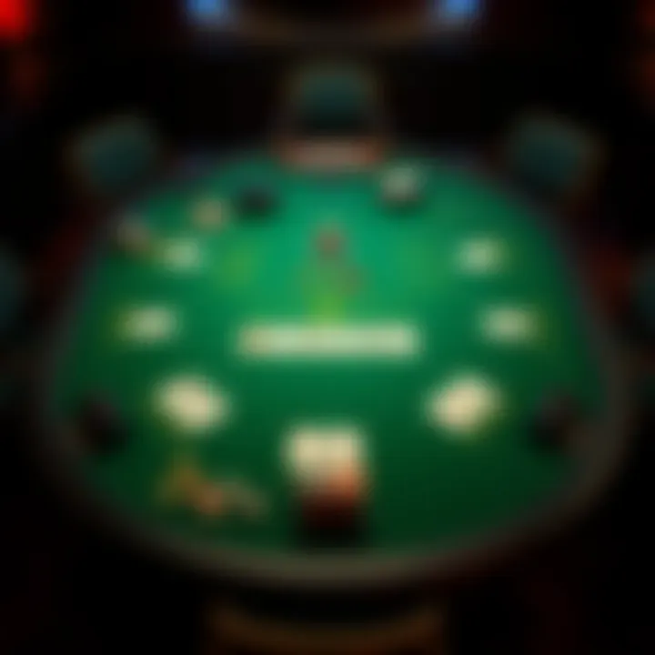 Spanish 21 Table Layout Overview of a Spanish 21 table layout