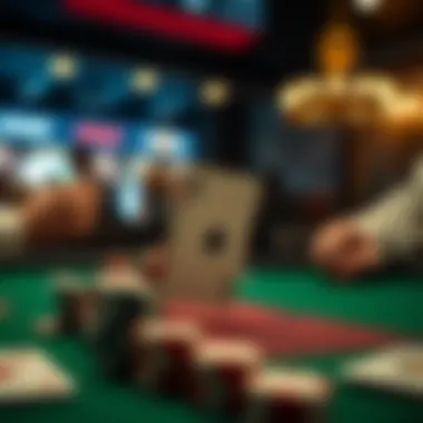 Visual representation of Stud Poker hand rankings