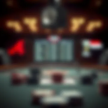 Visual representation of sports betting odds