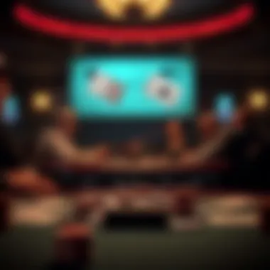 Graph showing betting scenarios and their implied odds