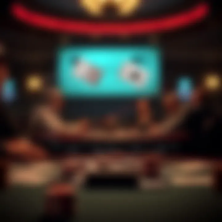 Graph showing betting scenarios and their implied odds