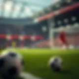 Visual representation of Premier League betting odds fluctuations