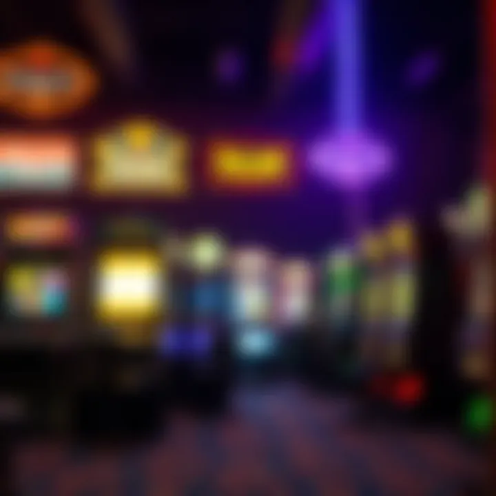 Historical evolution of video gambling machines depicted in various styles