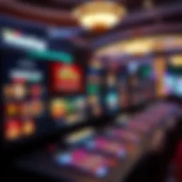 A visual representation of Winstar's gaming interface showcasing various game categories.